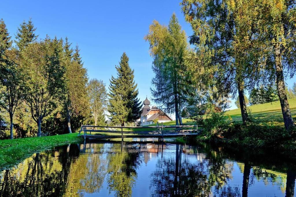 Ferienwohnung Karawankenblick Bach  Buitenkant foto